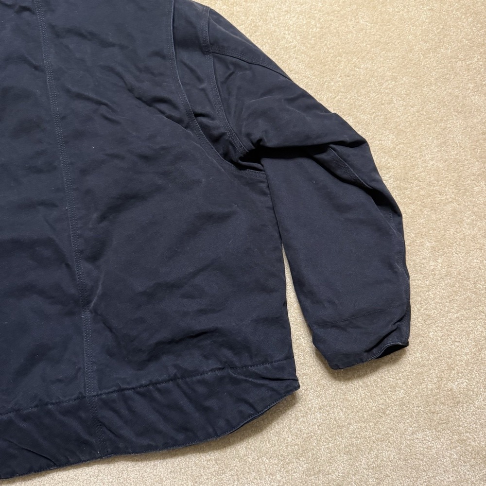 Dri Duck Outlaw Jacket Men's Large L Black Canvas Quilt Lined Dri-Duck Detroit - Picture 16 of 16